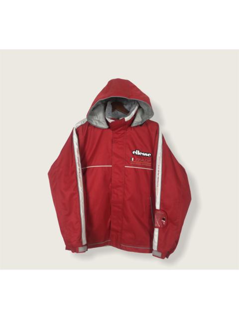 Other Designers Vintage - Ellesse Vintage Red Ski Light Jacket