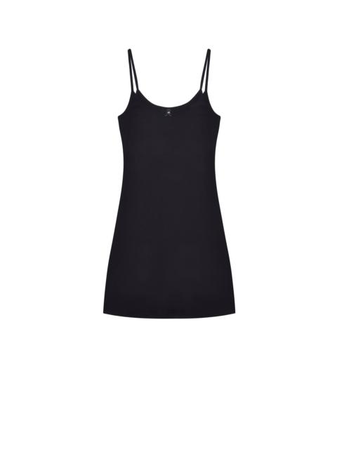 Cou Cou The Tank Dress: Cotton Jersey Black