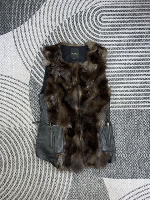 Other Designers RARE❗️Renoma Black Label Fox Fur Genuine Vest