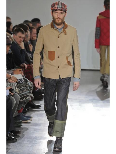 Other Designers Junya Watanabe × Levi's - JW - Levi's - F/W 12 - Switching Corduroy Denim Jean