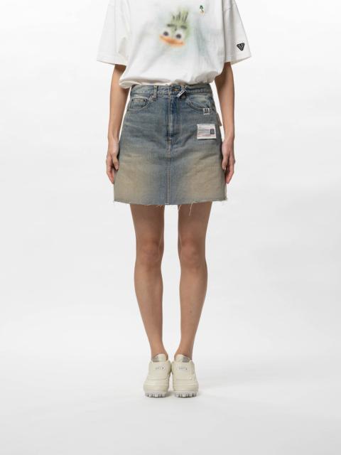 Maison MIHARAYASUHIRO Front Back Combined Denim Shorts