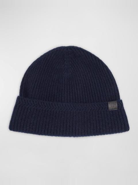 TOM FORD Men's Wool-Cashmere Beanie Hat