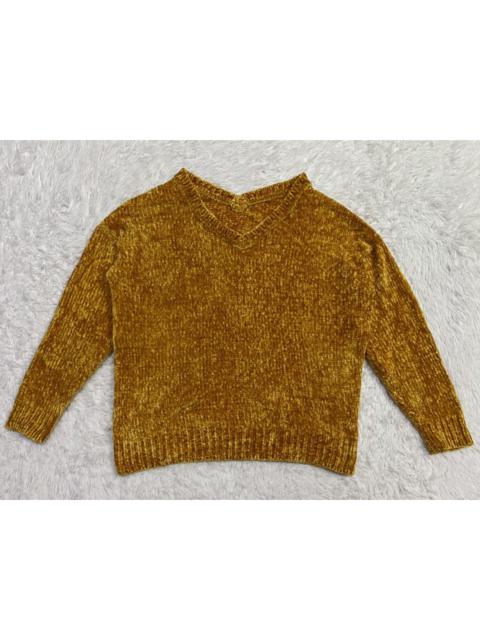 Other Designers Cardigan - Golden Color Azul Cozy Sweater Pullover by Moussy