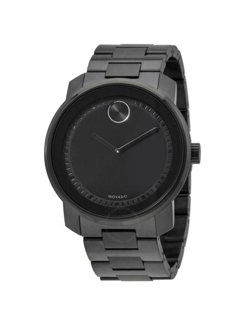 Movado - Movado Bold Black Dial Stainless Steel Men's Watch 3600471