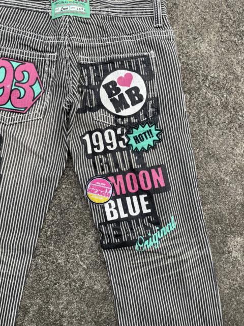 Other Designers Japanese Brand - Japan Brand Bluemoonblue Hickory Striped Jeans