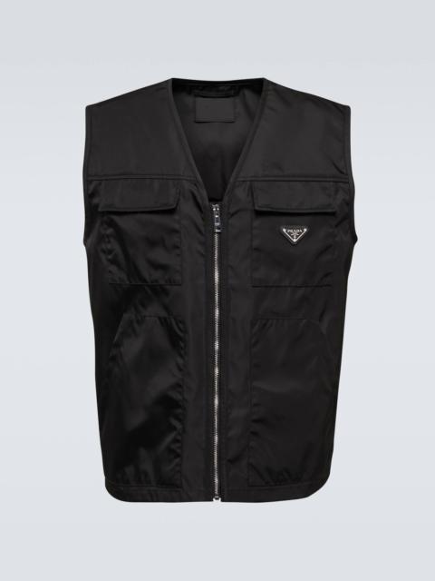 Prada Re-Nylon V-neck vest