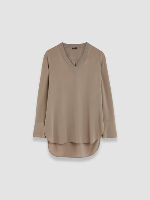 JOSEPH Miller Crepe de Soie Silk Blouse