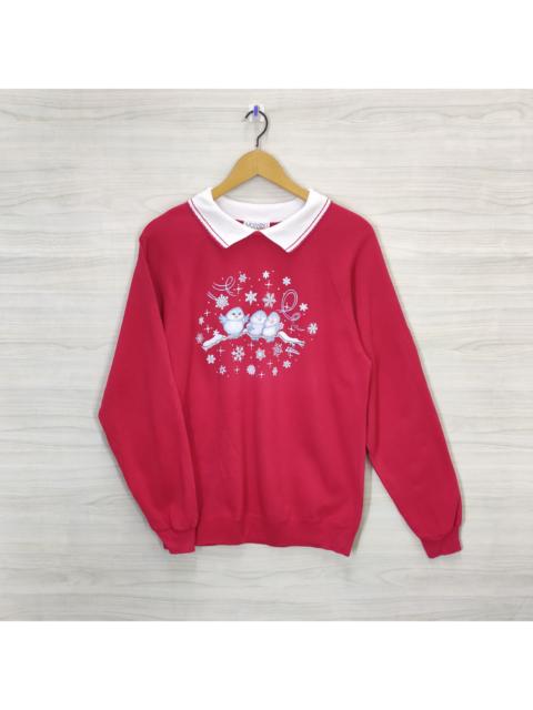 Other Designers Hanes × Vintage - 90s Morning Sun Sweatshirt Jumper Animal Print