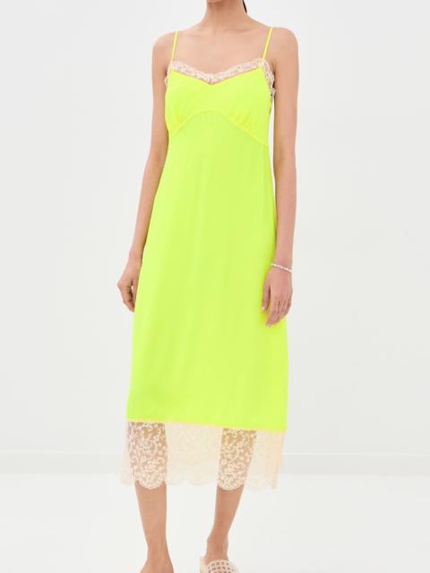 Simone Rocha Lace Trim Slip Dress