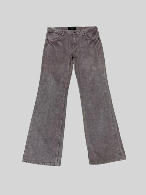 Other Designers If Six Was Nine - Vintage Flared WOW Jeans Acid Wash Purple Denim