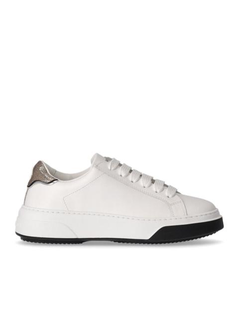 DSQUARED2 DSQUARED2 BUMPER WHITE GOLD SNEAKER