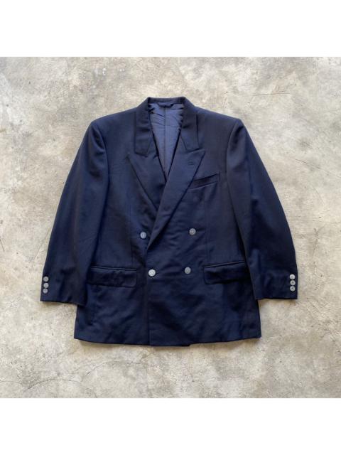 BALENCIAGA Paris Double Breasted Navy Blazer Jacket