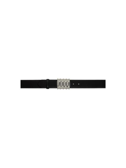 KHAITE Black 'The Medium Julius' Belt