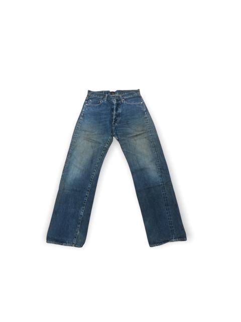 Other Designers Vintage - Vintage Ues Service Uniform Distressed Jeans Denim