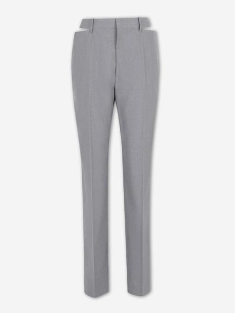 Jil Sander STRAIGHT LEG TROUSERS WITH SLITS