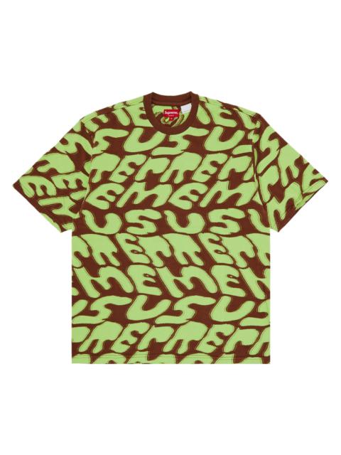 Supreme Supreme Stacked Intarsia Short-Sleeve Top 'Brown'
