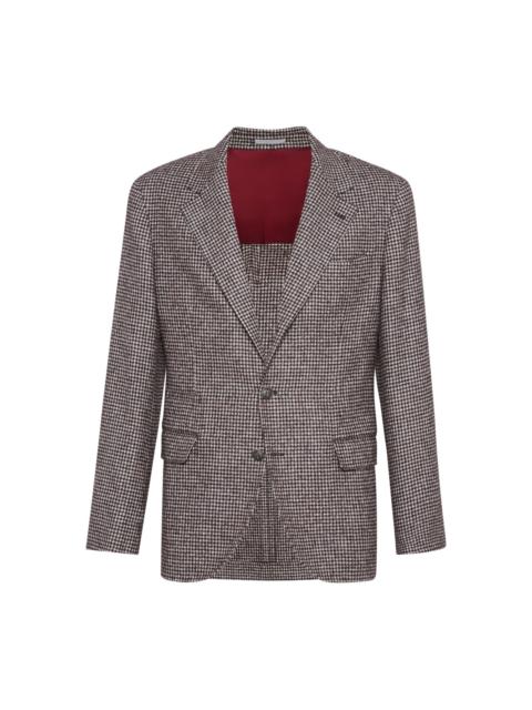 houndstooth blazer