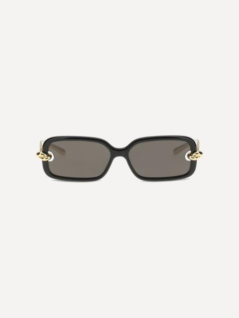 Bottega Veneta Knot rectangular Sunglasses
