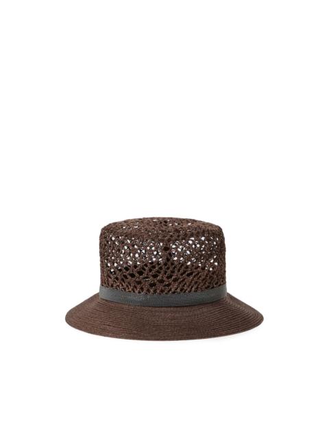 woven bucket hat