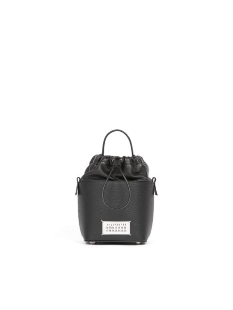 Maison Margiela small 5AC grained leather bucket bag