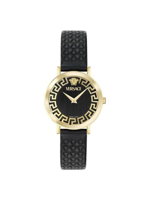 VERSACE Versace Daedalus Quartz Black Dial Ladies Watch VE9A00224