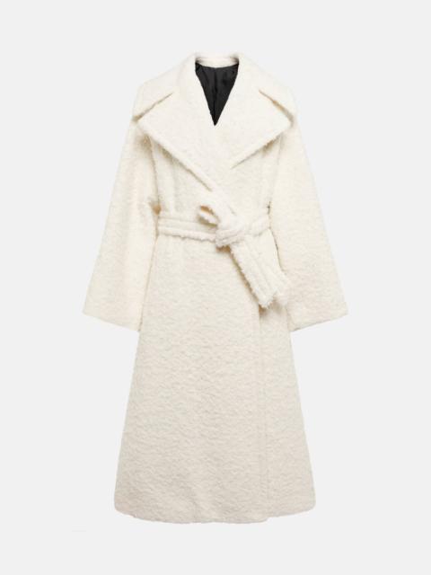 Alaïa Alpaca wool and cotton coat