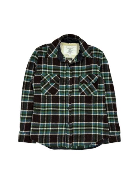Fidelity By Gerald & Stewart Flannel Wool Shirt