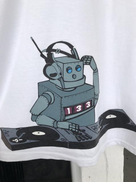 Other Designers Hiroshi Fujiwara - 90s Famous Brand Mad Hectic DJ Robot Tee