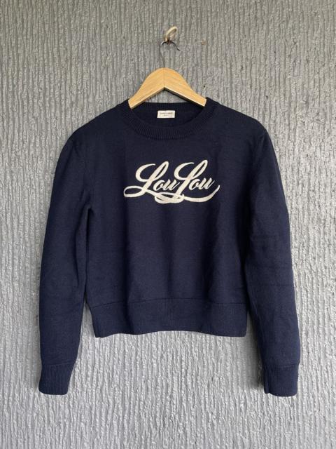 SAINT LAURENT SAINT LAURENT LOU LOU SWEATER
