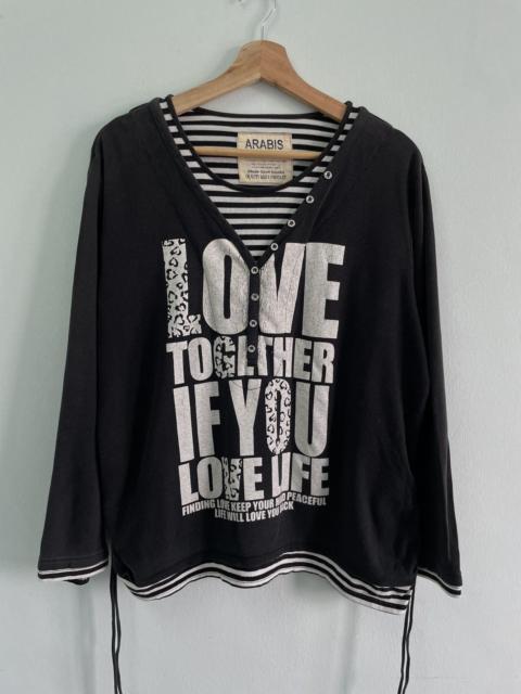 Other Designers If Six Was Nine - Vintage Japanese Brand Double Layer Longsleeve