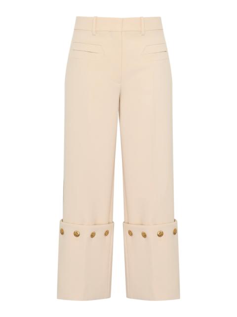 Zimmermann Rebellion Straight Crop Pant ivory