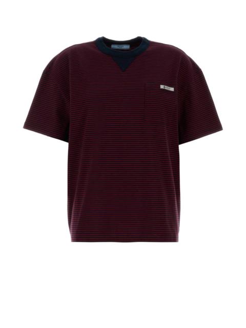 Prada Prada Women Embroidered Cotton Oversize T-Shirt
