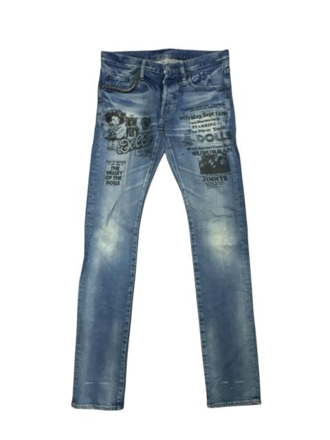 Hysteric Glamour HYSTERIC GLAMOUR x NEW YORK DOLLS JEANS SIZE 30