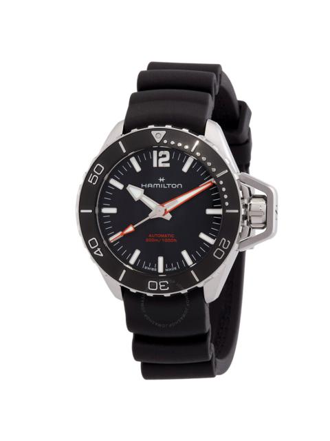 Other Designers Hamilton Khaki Navy Scuba Automatic Black Dial Men's Watch H77455330