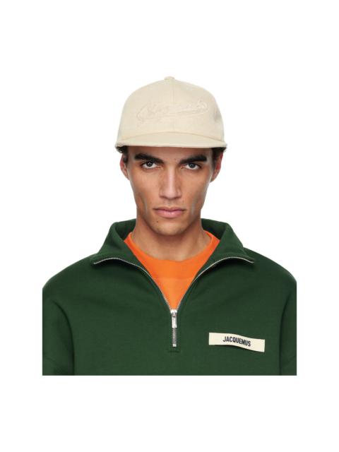 JACQUEMUS Off-White 'The Baseball' Cap