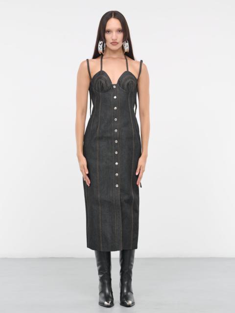 ALEKSANDRE AKHALKATSISHVILI Button Through Dress