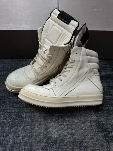 Rick Owens Rick Owens White Inverted-Triangle Sneakers