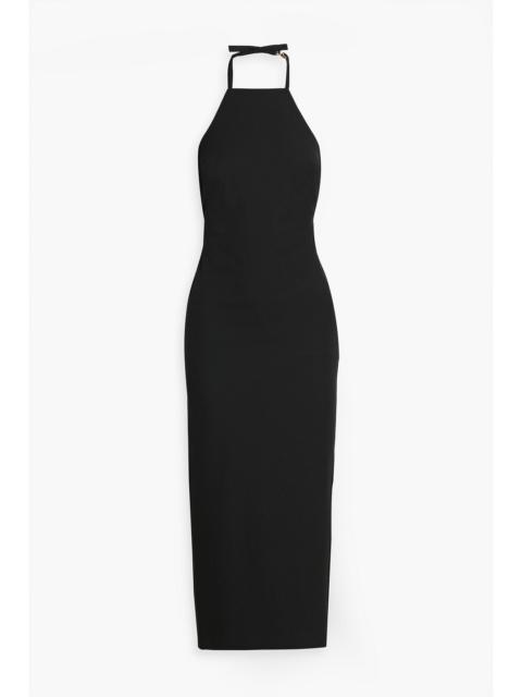 Cult Gaia Lior cutout bow-detailed crepe midi dress