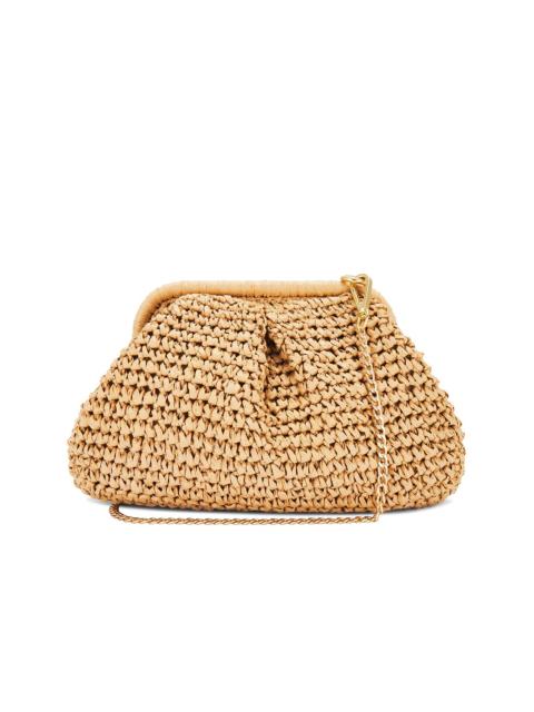 Brunello Cucinelli Dazzling flowers embroidery bag with