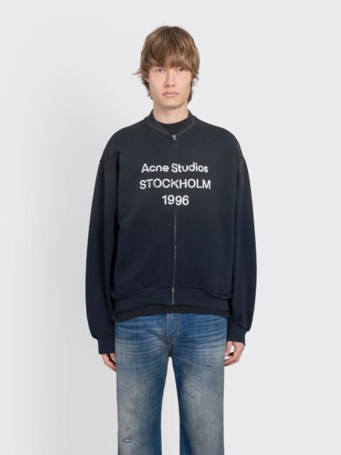 Acne Studios Washed Zip-Up Cardigan