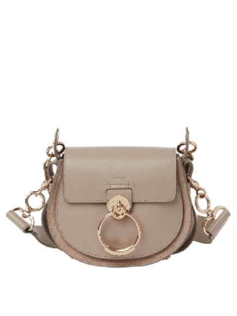Chloé Chloe Tess Small Bag In Shiny And Suede Leather
