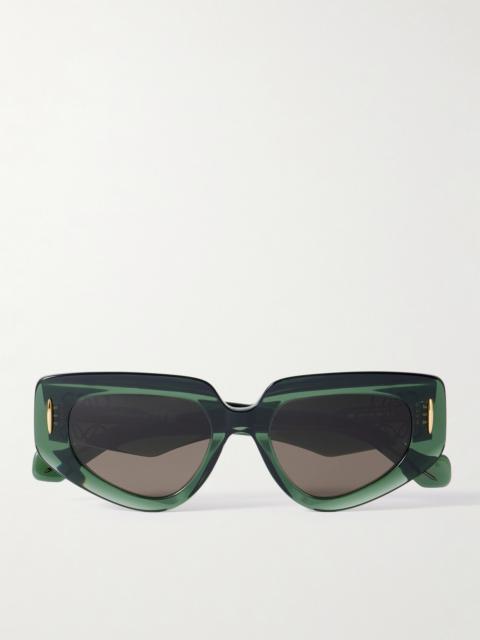 Loewe Anagram Cat-eye Acetate Sunglasses