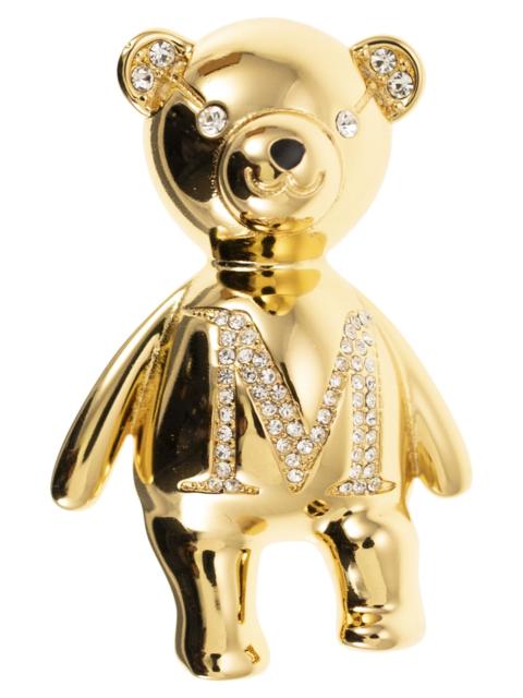 Max Mara Maxmara Women Shiny - Metal Bear Brooch