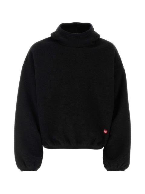 Black Pile Sweatshirt
