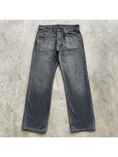 Other Designers Japanese Brand - W32x31🔥 Vintage Japanese Faded Black Denim Jeans Pants