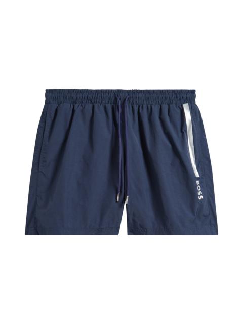 BOSS BOSS Ole Swim Trunks in Navy at Nordstrom
