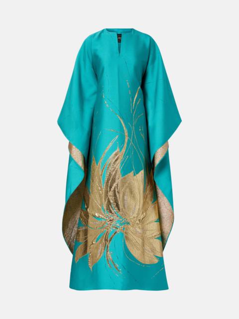 Taller Marmo Iman jacquard brocade kaftan