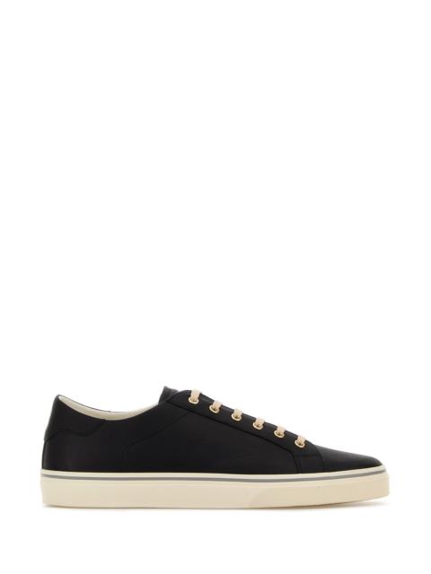 Brunello Cucinelli Black leather sneakers