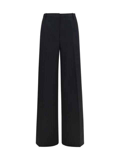 FENDI Fendi Straight-leg Wool Blend Pants Black Women
