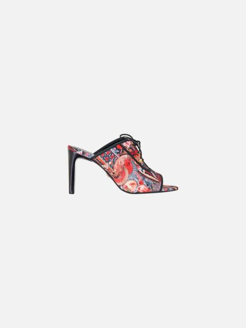 CAMILLA SOFIA LACE UP FRONT HEEL MULE